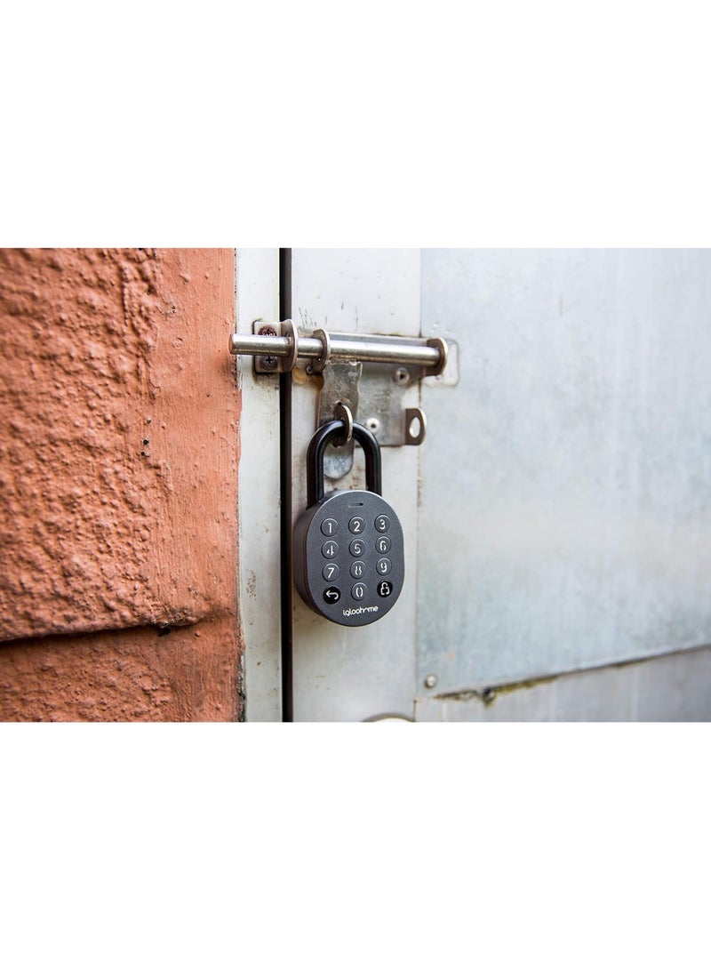 Igloohome Smart Padlock with PIN Code & Mobile App Access – Bluetooth Enabled, Keyless Security Lock - Image 5